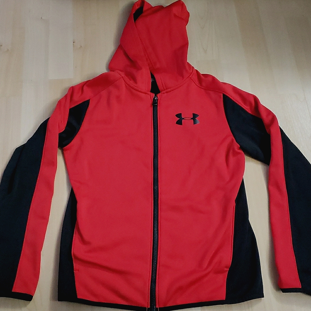 Under Armour Red/Black Hoodie